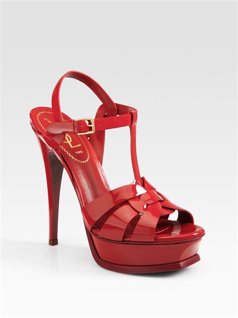 tribute ysl red|YSL tribute stilettos.